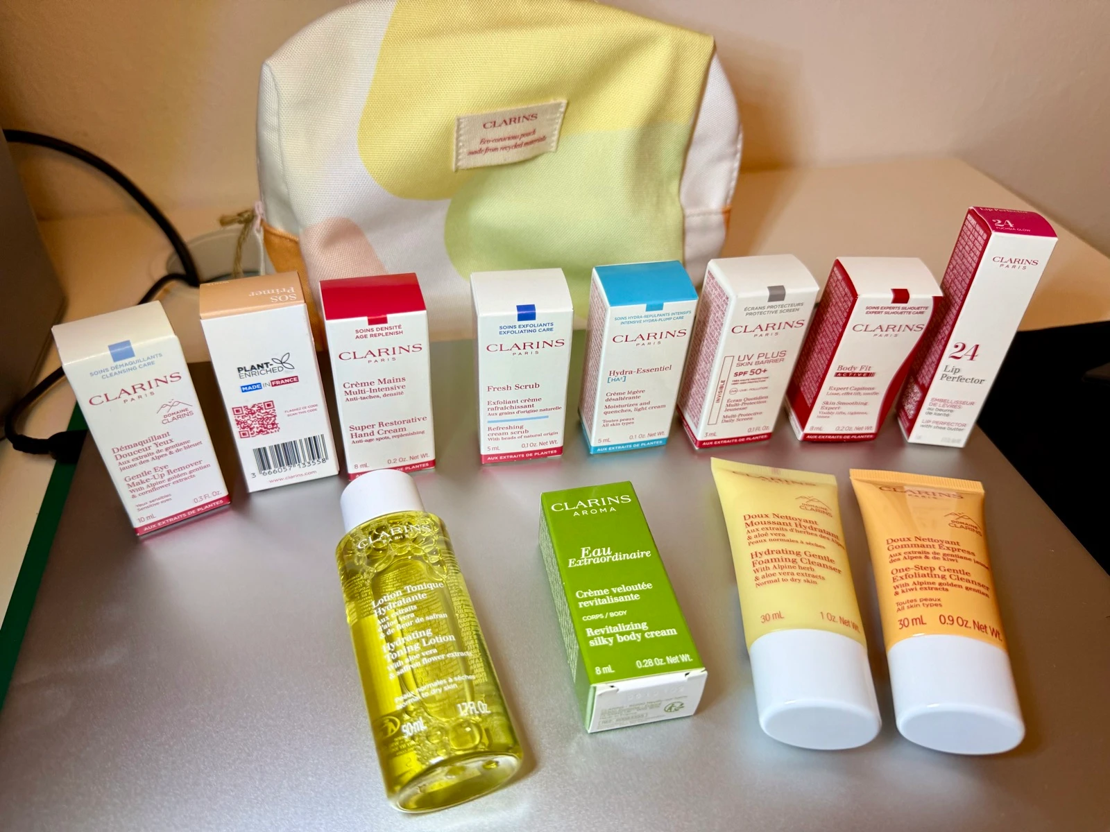 Bolsa + produtos